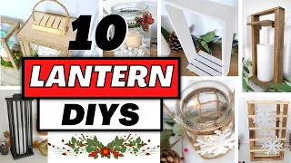 10 Beautiful Dollar Tree Lantern DIYs for Your Home