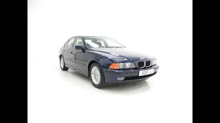 An Outstanding BMW E39 523i SE with One Owner and Just 32,647 Miles - SOLD!