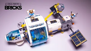 Lego City 60349 Lunar Space Station Speed Build