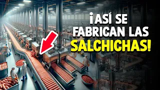 ¿Cómo Se Hacen Las Salchichas? [Proceso En Fábrica]