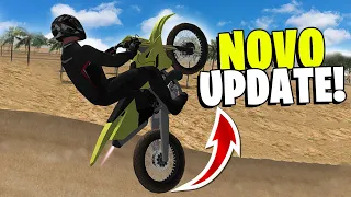 MANOBRA de MOTOCROSS e MOBILETE na NOVA ATUALIZAÇÃO do MOTO WHEELIE 3D!