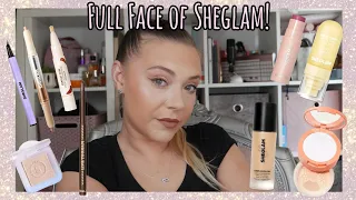 Full Face of Shein / Sheglam Makeup! | I think I underestimated a product...🤦🏼‍♀️ | Affordable Glam