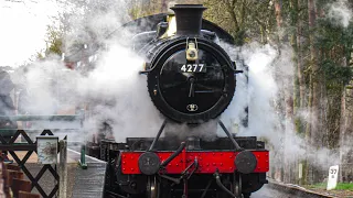 GWR 4277 'Hercules' on show at the North Norfolk Railway  23/2/24