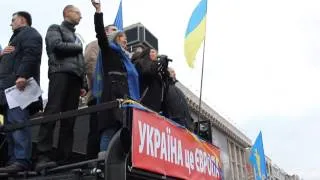 1 грудня на Євромайдані. Гімн України