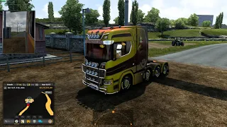 EURO TRUCK SIMULATOR 2 - SCANIA R 4000hp Engine gameplay pc full hd