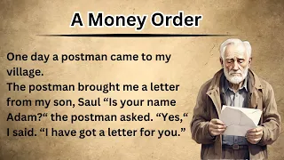 A Money Order | Learn English Through Story | Story with subtitles