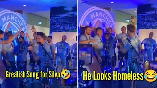 Jack Grealish praises Bernardo Silva and sings him a song🎶 #grealish #mancity #bernardosilva #mancty