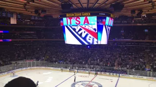 New York Rangers Power-Play Goal vs Vegas Golden Knights at MSG (10/31/17)