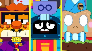 BRAWL STARS ANIMATION - ASH & GRIFF & BURGER LOU COMPLETE