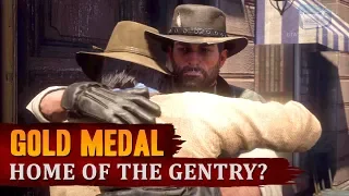Red Dead Redemption 2 - Mission #96 - Home of the Gentry? [Gold Medal]