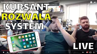 KURSANT ROZWALA SYSTEM ||| LIVE ||| DOGECOIN ||| iPHONE X REGENERACJA PÓL LUTOWNICZYCH