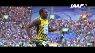 Moscow 2013 - 100m Final Men SLO-MO Usain Bolt edit