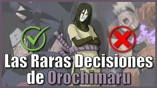 Naruto Shippuden: Las Extrañas Decisiones de OROCHIMARU