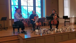 Moses Sedler - Composer - 9nz - Cello trio - Rehearsal