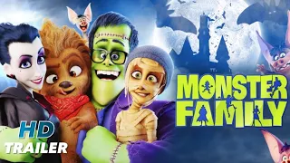 MONSTER FAMILY Official Trailer | Animated Movie 2018