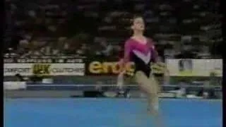 Natalia Laschenova - 1989 Worlds AA - Floor Exercise