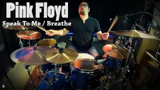 Pink Floyd - Speak To Me / Breathe Drum Cover
