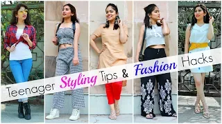 Styling TIPS & Fashion HACKS for TEENAGER Girls .. | #Affordable #Budget #Anaysa
