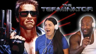 The Terminator (1984) Movie Reaction!! Girlfriend's First Time Watching!