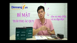 Bí Mật Tuổi Thọ Ắc Quy Xe Đạp Điện, Xe Máy Điện? Ắc Quy Yamato