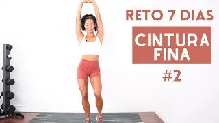 ABDOMEN PLANO EN 7 DIAS | Abdominales de Pie para Reducir Cintura y Aplanar Abdomen |Fitness by Vivi