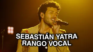 Sebastian Yatra: Live Vocal Range & Analysis (A2 - C5)