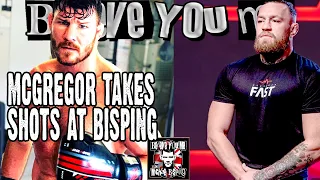 Michael Bisping reacts to Conor McGregor's statement