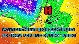 Scandinavian High continues to show for Next Week? 2nd January 2022