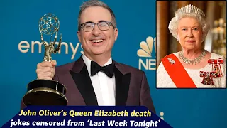 Hot News: John Oliver’s Queen Elizabeth death jokes censored from ‘Last Week Tonight, SUNews