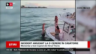 INCIDENT AMUZANT LA O CERERE ÎN CĂSĂTORIE_Știri B1_5 dec 2022