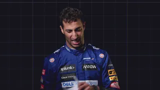 Grill The Grid Driver Numbers but it's just Ricciardo