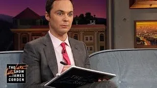 Jim Parsons Can't Remember Complex Math Equations