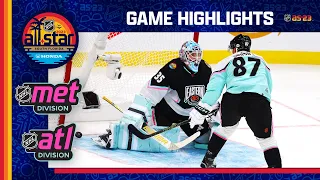 Metropolitan vs. Atlantic | 2023 NHL All-Star Semifinal 2 Highlights