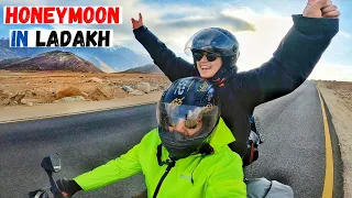 HoneyMoon Ride To Dream LEH LADAKH | SAPNA Hua Pura | Vlog-1 | Leh Ladakh Trip 2022