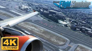 (4K) Microsoft Flight Simulator 2020 *MAXIMUM GRAPHICS* A320 Takeoff  at Nice Côte d'Azur Airport