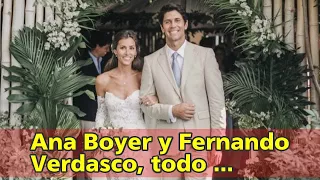 Ana Boyer y Fernando Verdasco, todo felicidad en la fiesta postboda