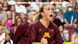 Texas vs Minnesota | NCAA Women's Volleyball Highlights 2023