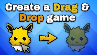 How to make a drag and drop game in Unity