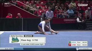 Stella Savvidou 2017 Floor vs Utah 9.050