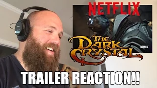 NETFLIX DARK CRYSTAL: Trailer REACTION!! WOW!