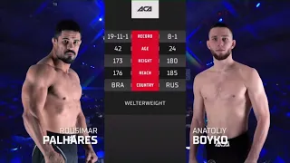 Русимар Пальхарес vs. Анатолий Бойко | Rousimar Palhares vs. Anatoliy Boyko | ACA 149