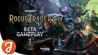 FROM DEATHWORLD TO SPACE CATHEDRAL | Beta #01 | WARHAMMER 40k: Rogue Trader