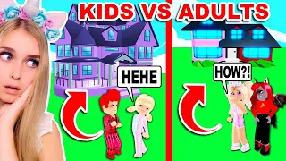 SANNA And MOODY VS KIDS In Adopt Me! (Roblox)