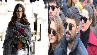 Engin Akyürek and Demet Özdemir visited the graveyard together!