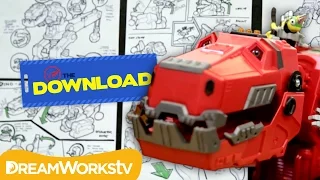 How a DinoTrux Toy Gets Made | THE DREAMWORKS DOWNLOAD