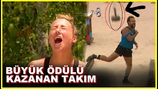 SURVİVOR BÜYÜK  ÖDÜLÜ KAZANAN TAKIM Mavi takım ! ÖDÜLÜ HANGİ TAKIM KAZANDI? SURVİVOR 2021 10 MAYIS