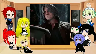 danmachi react to bell as Dante (devil may cry)