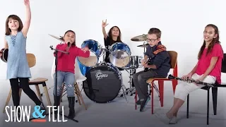 Show and Tell Musical Talent! | Show and Tell | HiHo Kids