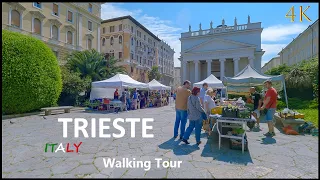 TRIESTE | ITALY - Walking Tour - 4K