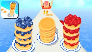 Pancake Run ​- All Levels Gameplay Android,ios game Mobile Game (Levels 18-19)